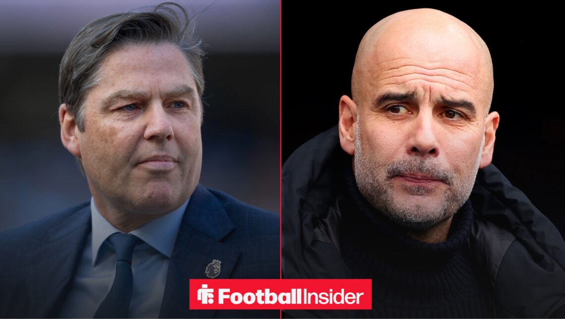 Richard Masters Pep Guardiola Man City