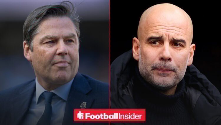 Richard Masters Pep Guardiola Man City
