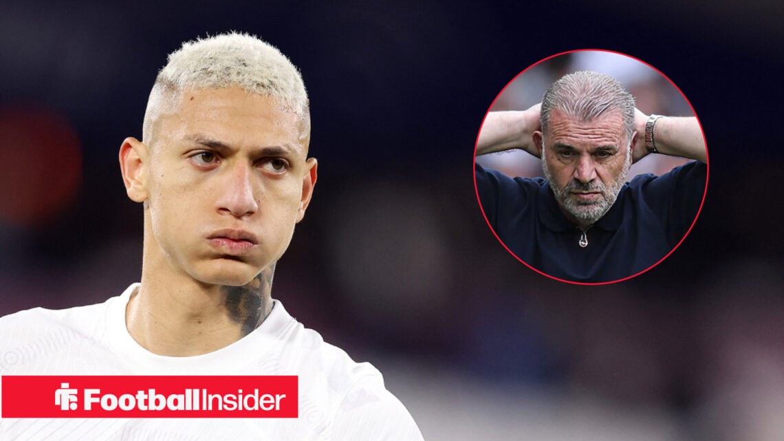 Richarlison Ange Postecoglou Tottenham