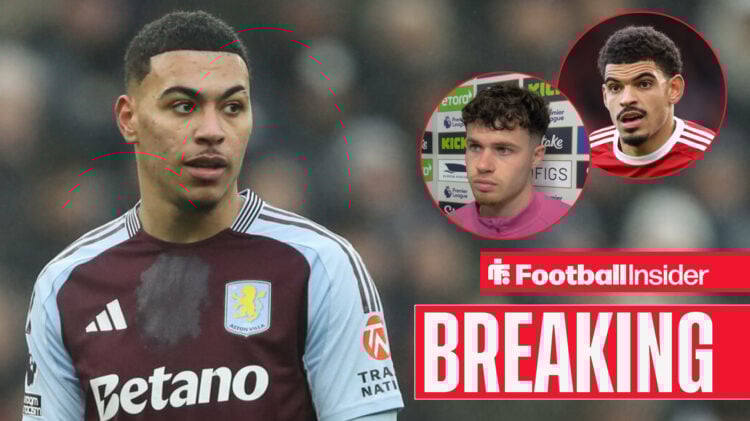 Morgan Rogers Neco Williams Morgan Gibbs-White, Aston Villa Nottingham Forest