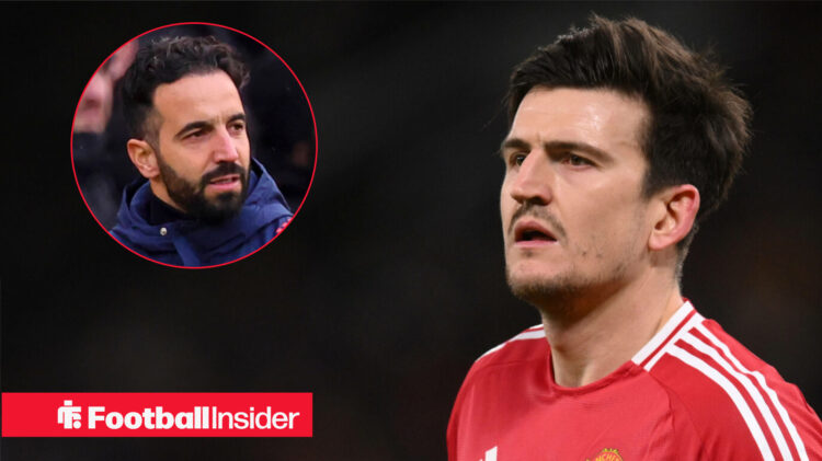 Ruben Amorim Harry Maguire Man United