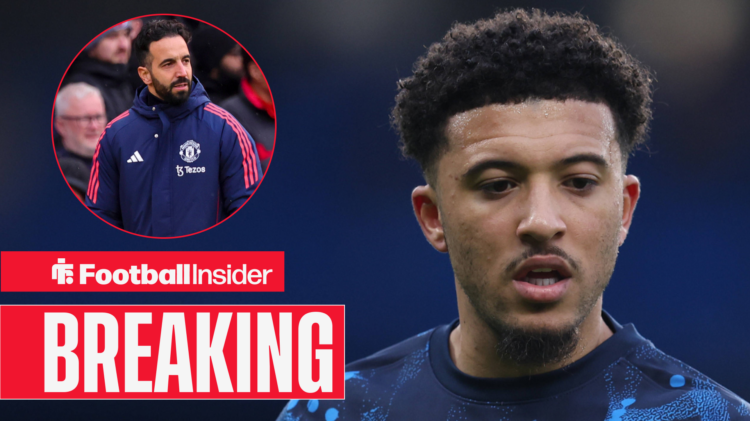 Ruben Amorim Jadon Sancho Man United