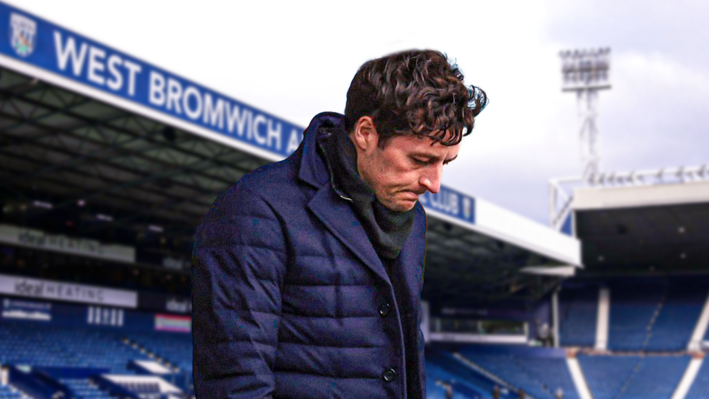 Ryan Mason sad West Brom