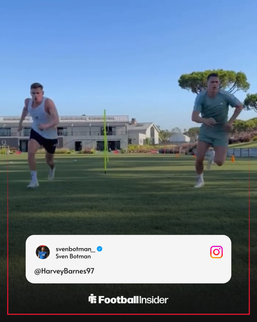 Sven Botman, Harvey Barnes, Newcastle United