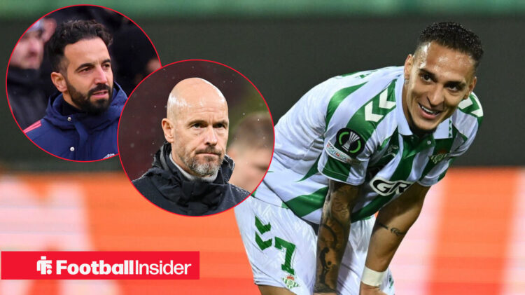 Antony Ruben Amorim Erik ten Hag, Real Betis Man United Bayer Leverkusen