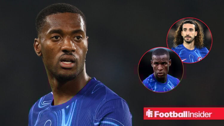 Tosin Adarabioyo, Nicolas Jackson, Marc Cucurella, Chelsea