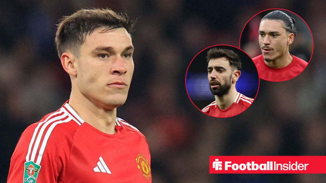 Manuel Ugarte Bruno Fernandes Darwin Nunez, Man United Liverpool