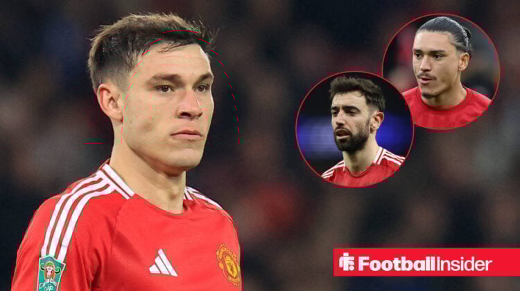 Manuel Ugarte Bruno Fernandes Darwin Nunez, Man United Liverpool