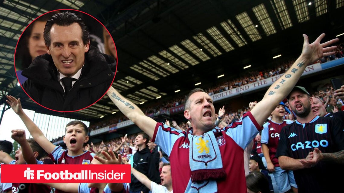 Unai Emery Aston Villa Fans