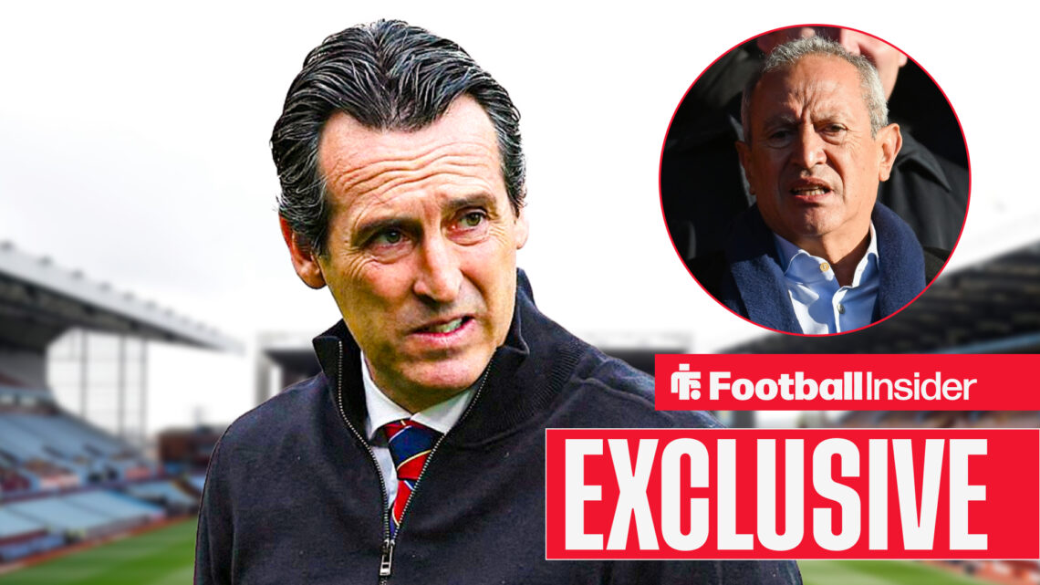 Unai Emery Nassef Sawiris Aston Villa