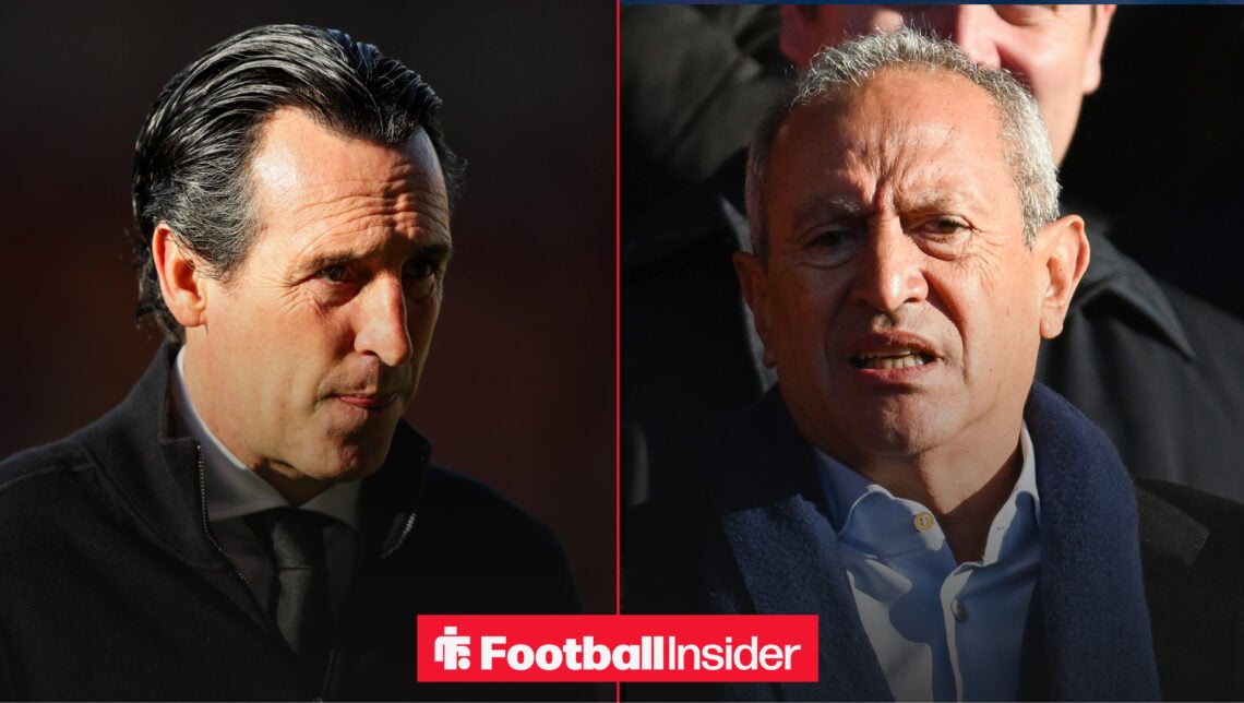 Unai Emery Nassef Sawiris Aston Villa