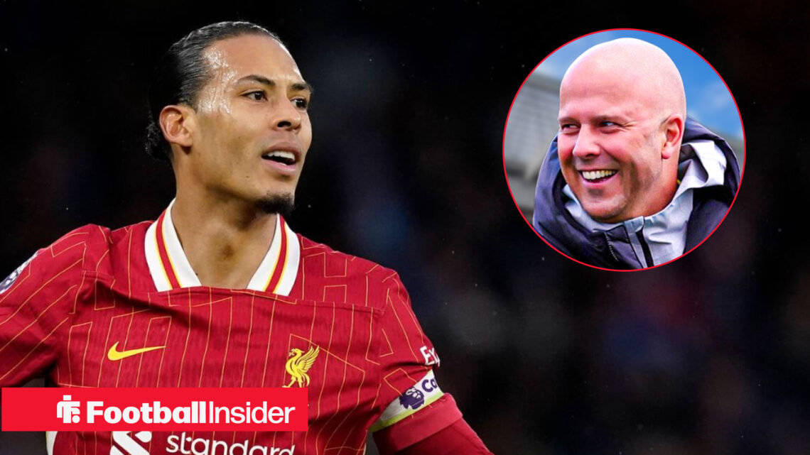 Virgil van Dijk Arne Slot Liverpool