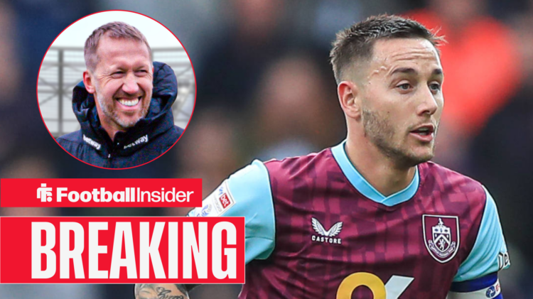 West Ham boss Graham Potter, Burnley star Josh Brownhill