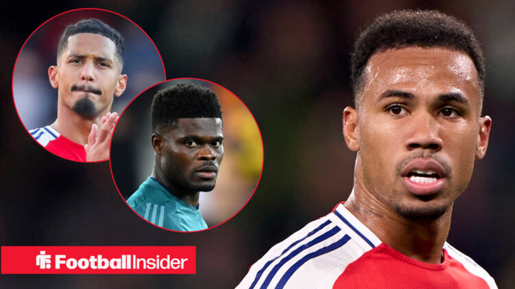 William Saliba Thomas Partey Gabriel Magalhaes