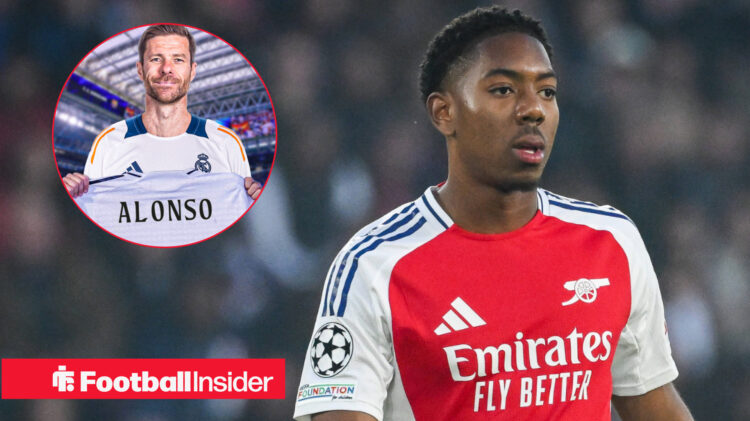 Xabi Alonso Myles Lewis-Skelly Arsenal