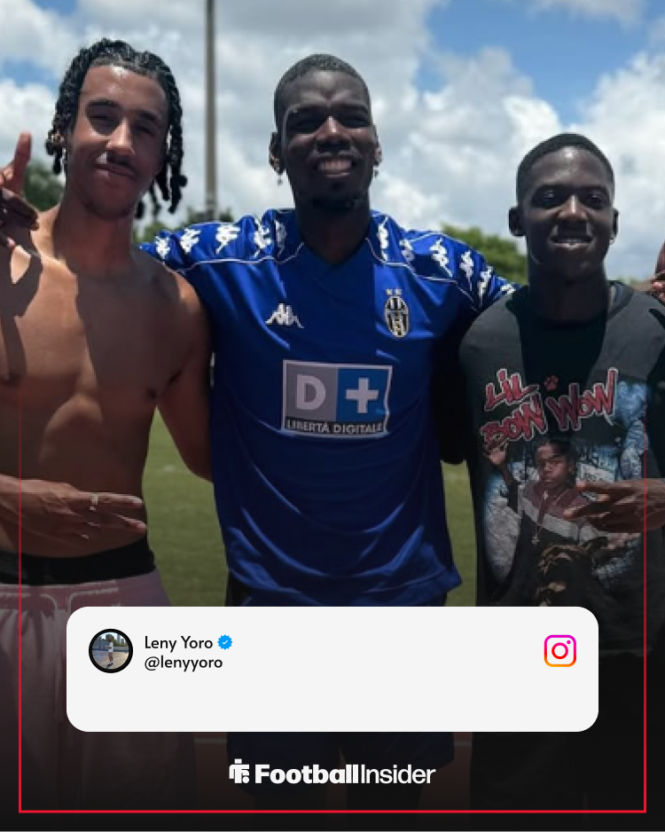 Leny Yoro Kobbie Mainoo Paul Pogba, Man United