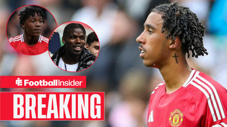 Leny Yoro Kobbie Mainoo Paul Pogba, Man United