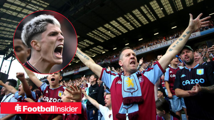 Alejandro Garnacho Aston Villa fans