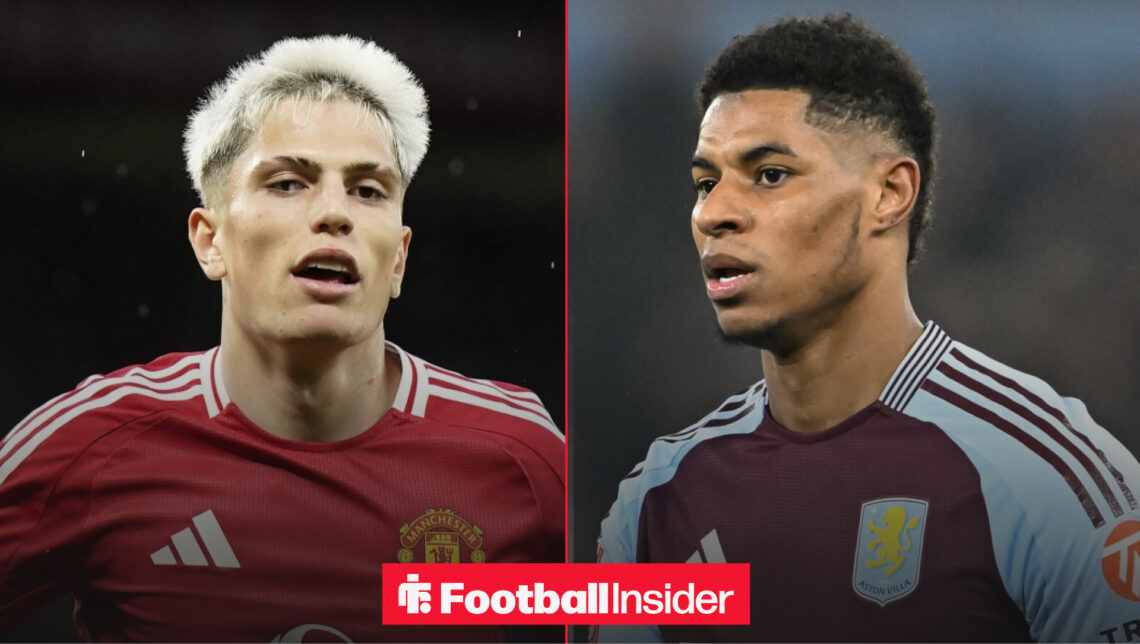 Alejandro Garnacho Marcus Rashford Man United