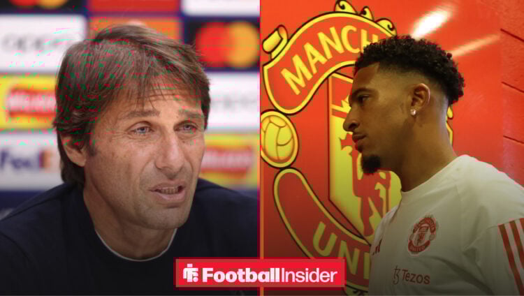 Antonio Conte Jadon Sancho Man United