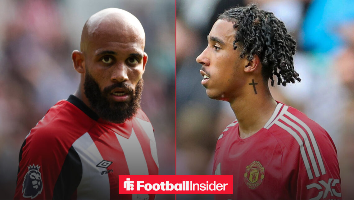 Bryan Mbeumo Leny Yoro Manchester United