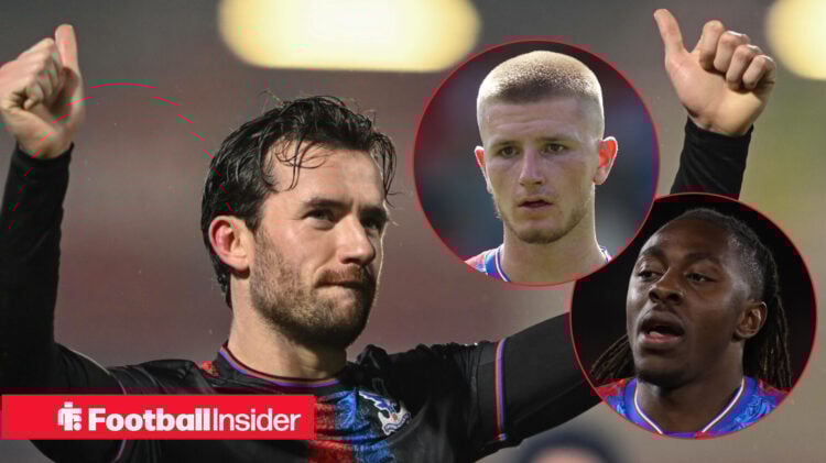 Adam Wharton Eberechi Eze Ben Chilwell Crystal Palace