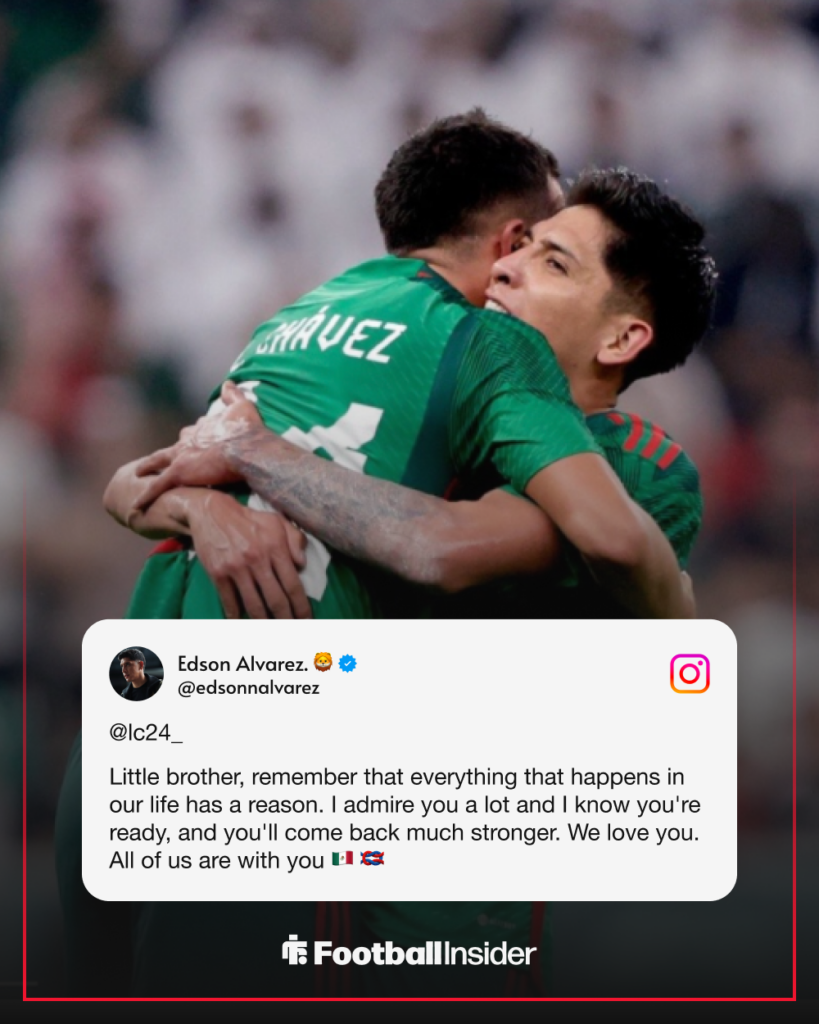 Edson Alvarez Instagram