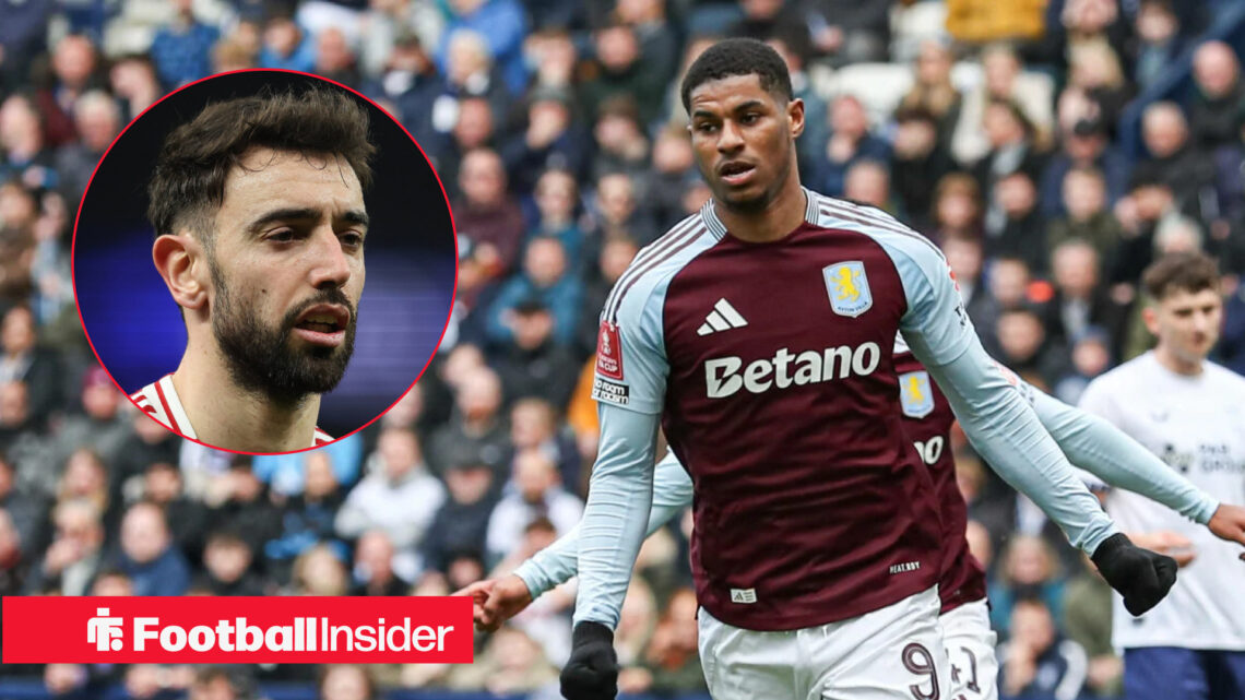 Bruno Fernandes Marcus Rashford Man United