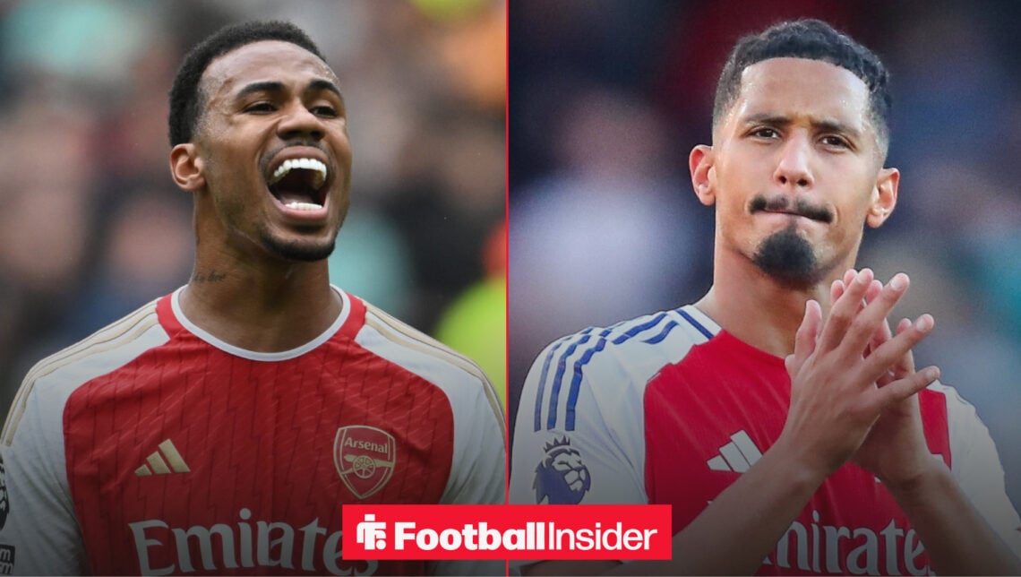 Gabriel Magalhaes William Saliba Arsenal