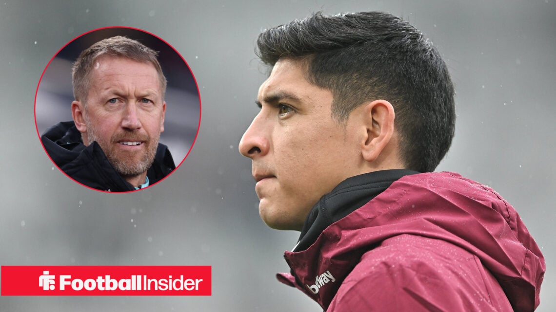 Graham Potter Edson Alvarez West Ham