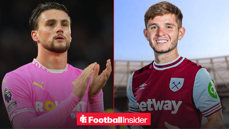 Taylor Harwood-Bellis James McAtee West Ham