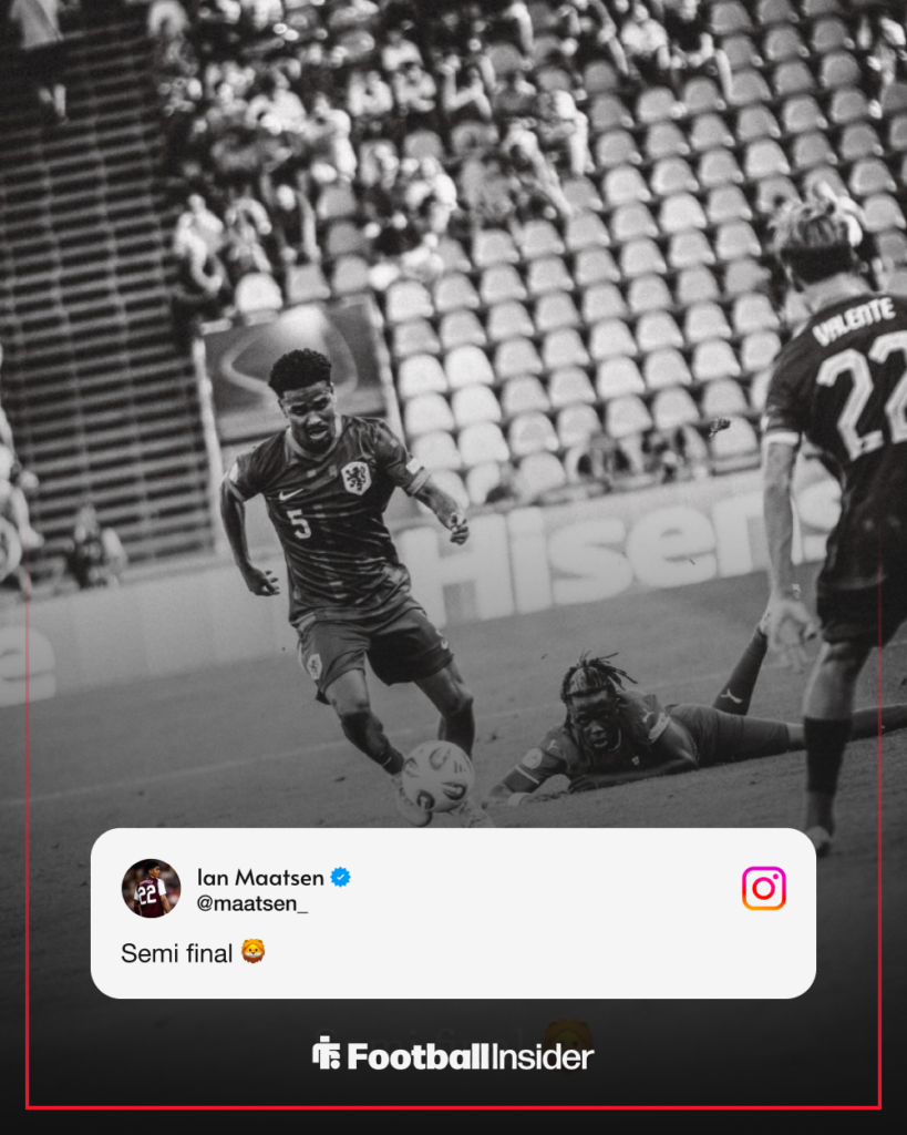 Ian Maatsen Instagram