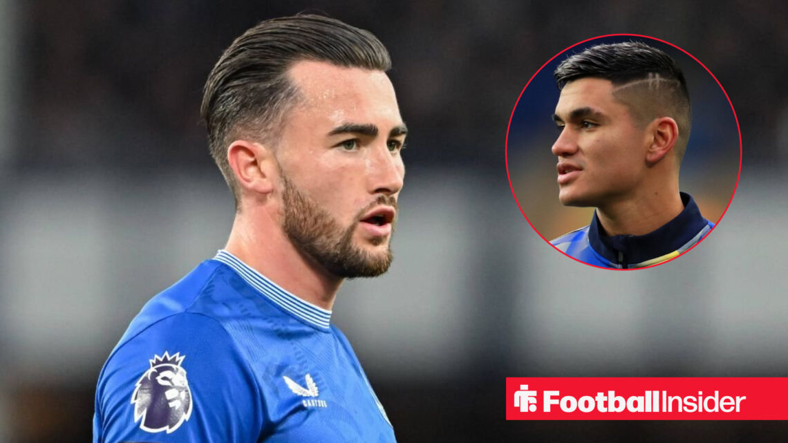 Jack Harrison Carlos Alcaraz Everton