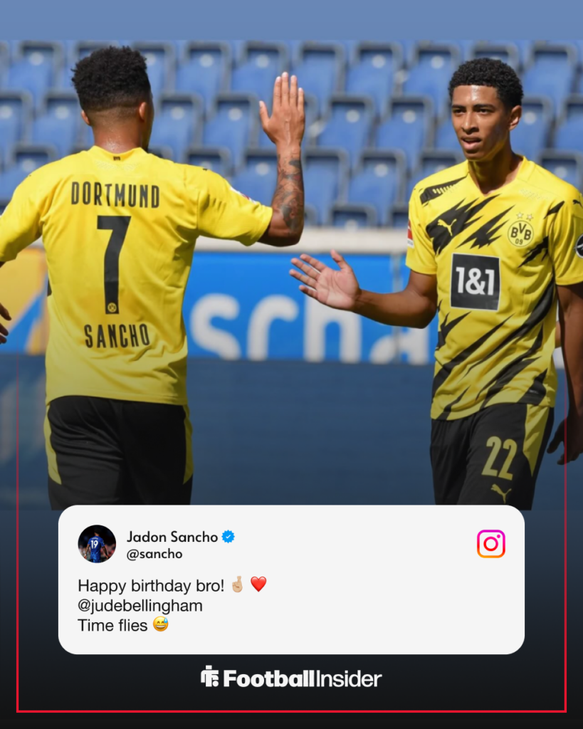 Jadon Sancho Instagram