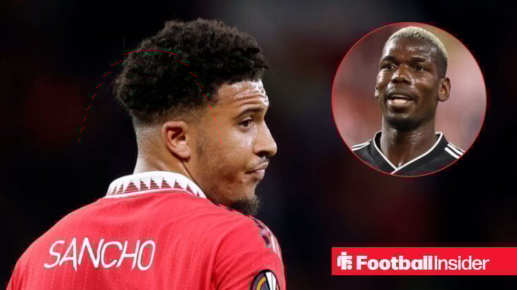 Jadon Sancho Paul Pogba