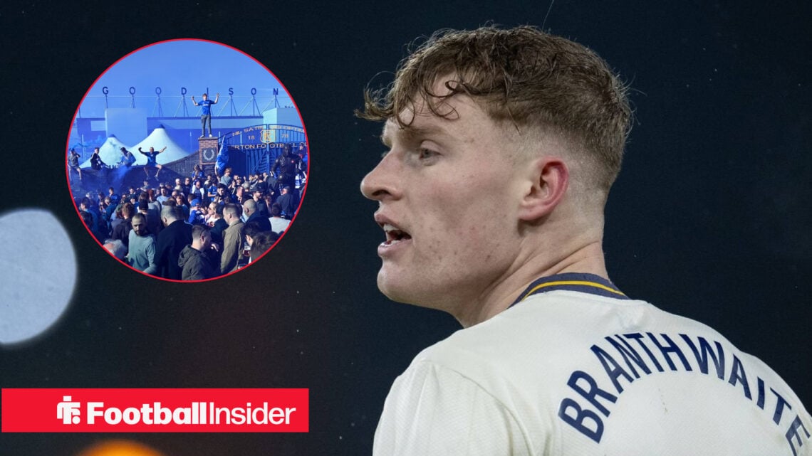 Jarrad Branthwaite Everton fans