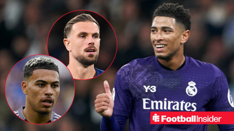 Jude Bellingham Jordan Henderson Morgan Rogers