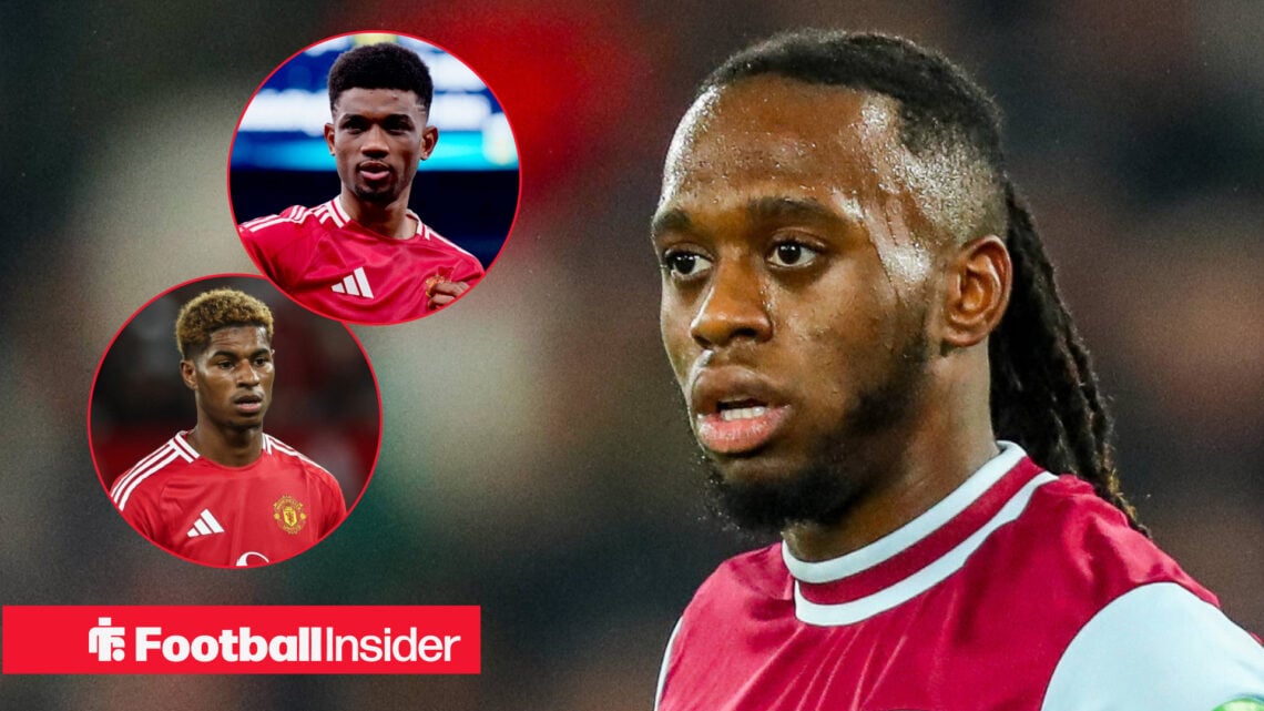 Aaron Wan-Bissaka, Marcus Rashford, Amad Diallo, West Ham
