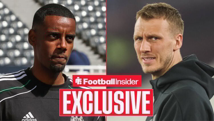 Alexander Isak, Dan Burn, Newcastle United