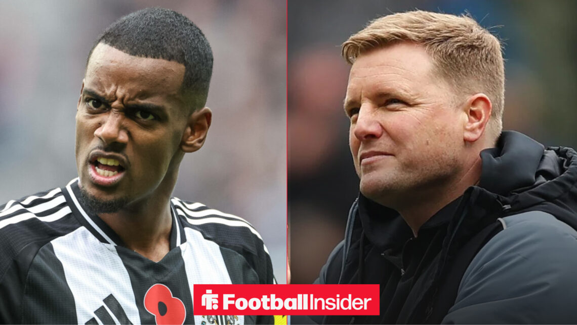 Alexander Isak Eddie Howe Newcastle