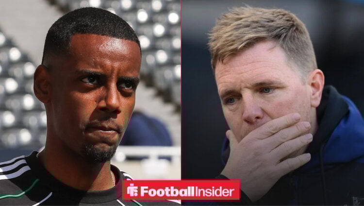 Alexander Isak Eddie Howe Newcastle United