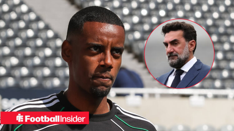 Alexander Isak Yasir Al-Rumayyan Newcastle United