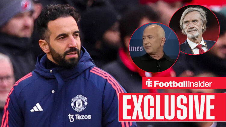 Ruben Amorim Jeff Bezos Jim Ratcliffe, Man United Amazon