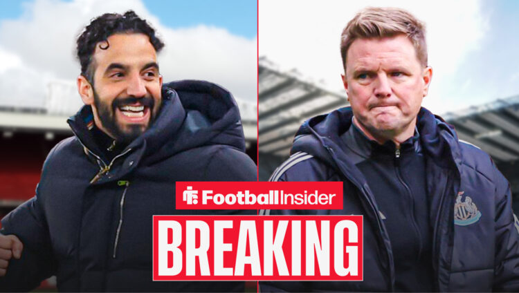 Ruben Amorim Eddie Howe, Man United Newcastle
