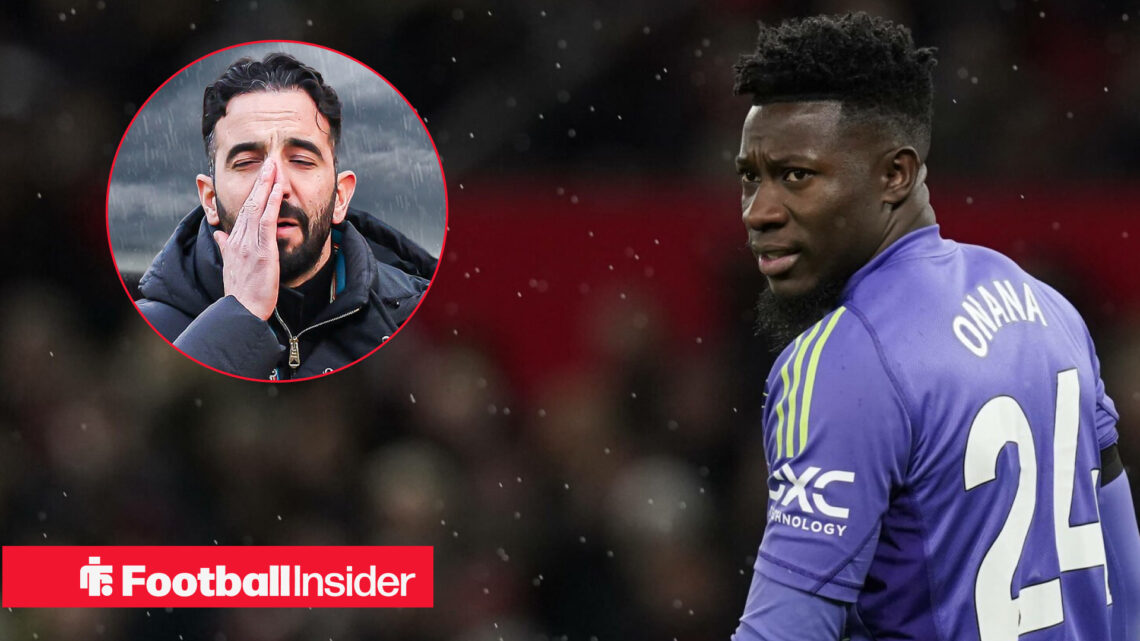 Ruben Amorim Andre Onana, Man United