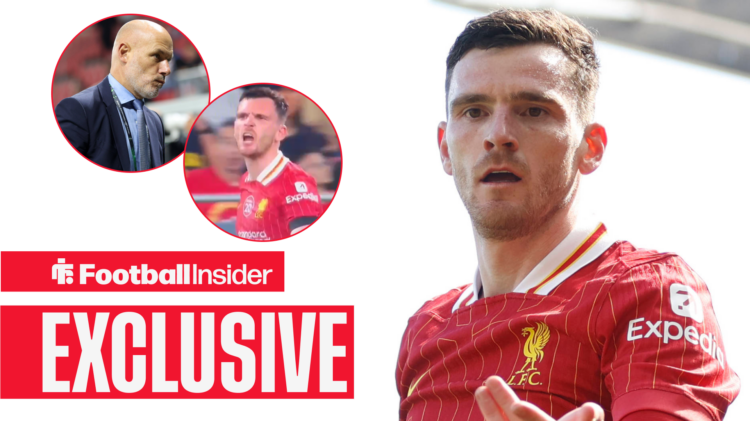 Andy Robertson's outburst at Liverpool
