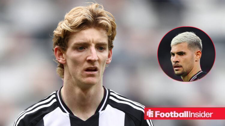 Anthony Gordon, Bruno Guimaraes, Newcastle