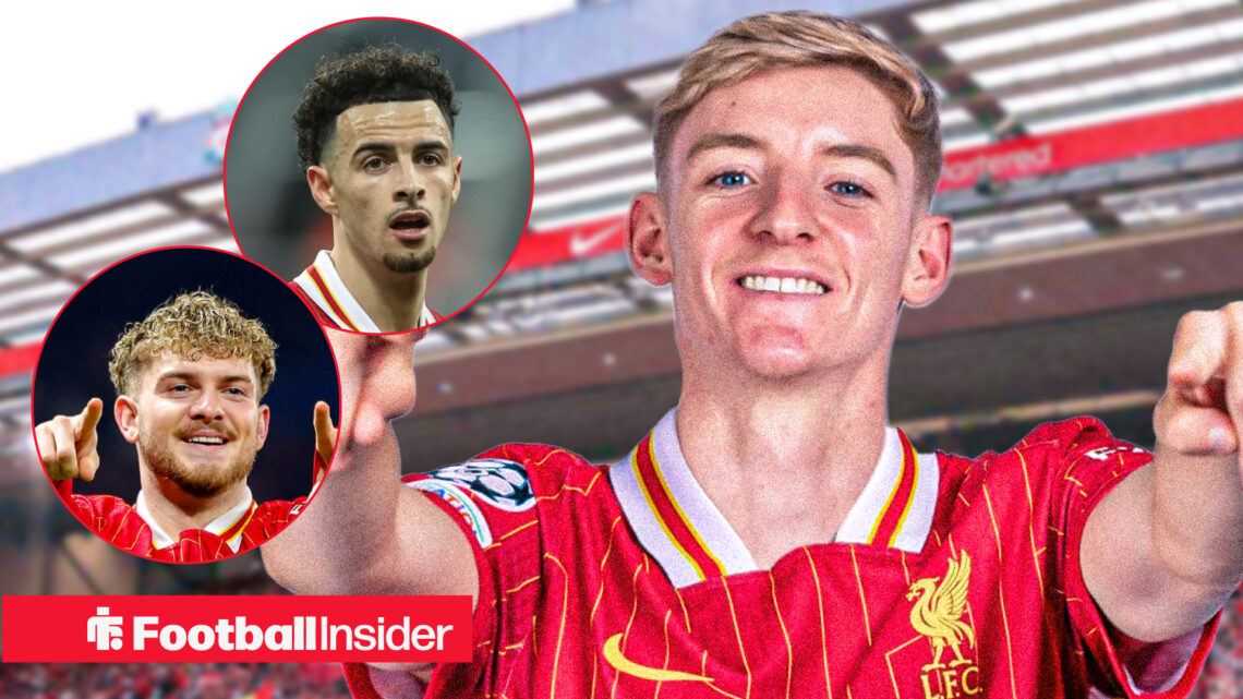 Anthony Gordon, Harvey Elliott, Curtis Jones, Liverpool