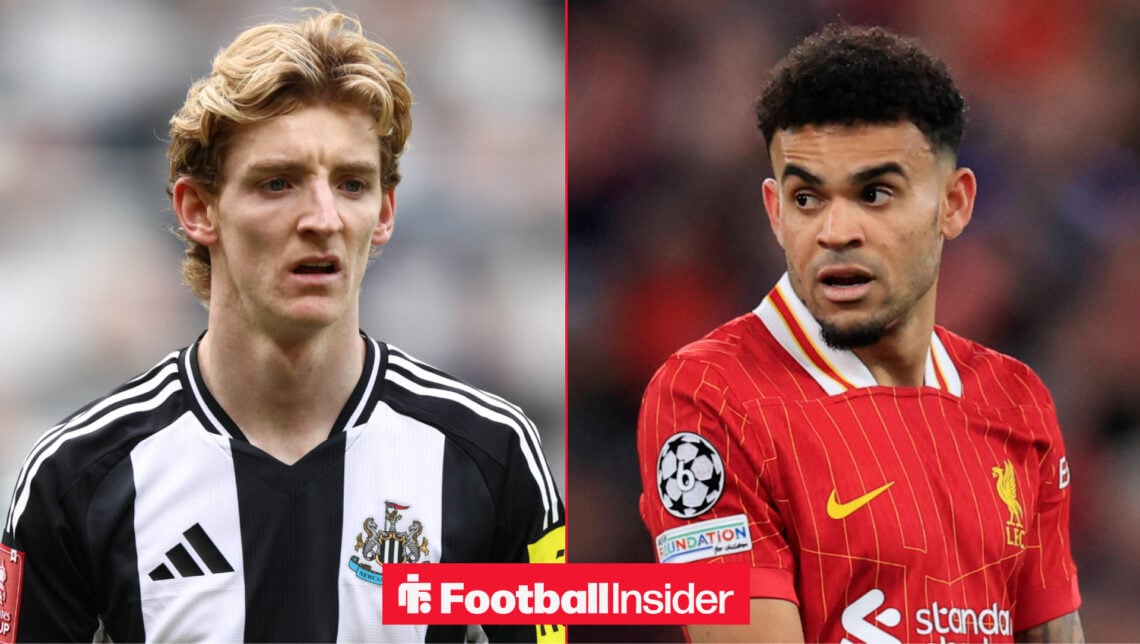 Anthony Gordon, Luis Diaz, Newcastle, Liverpool
