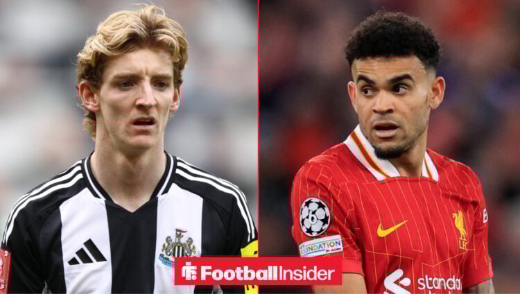Anthony Gordon, Luis Diaz, Newcastle, Liverpool